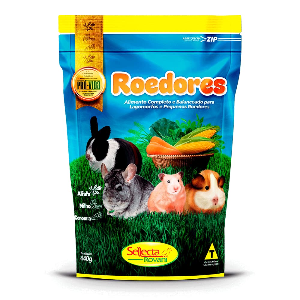 Sellecta Extrusado Roedores 440GR