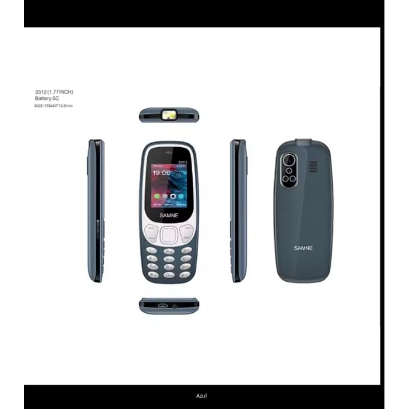 mp3 e mp4 e Cell phone Idoso inspirado no No kia 3310 Jp477