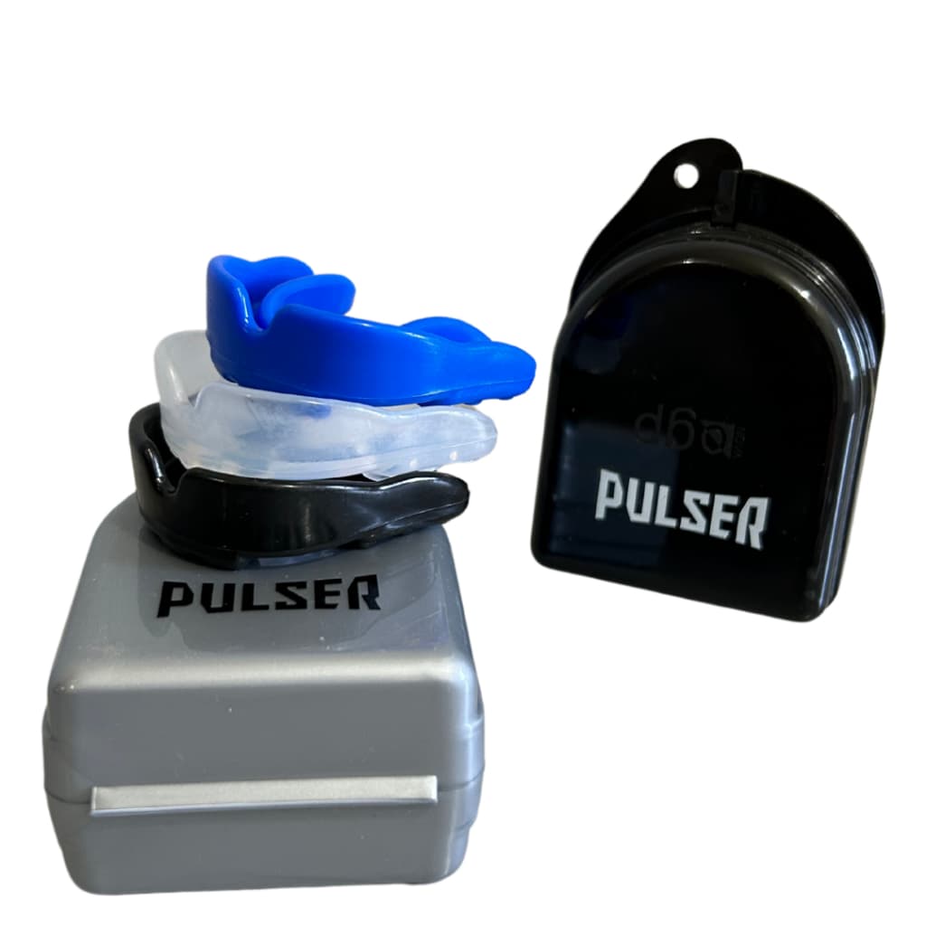 Protetor Bucal Pulser com Estojo Muay Thai, Boxe, Jiu Jitsu e Kickboxing