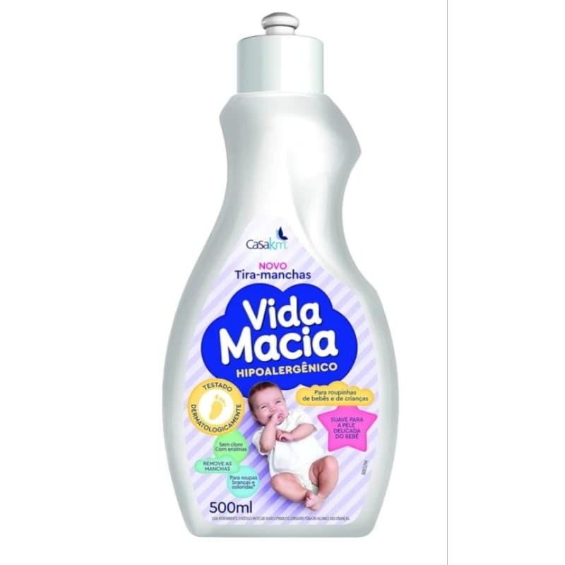 Casa Km Vida Macia – Tira Manchas Líquido, 500ml
