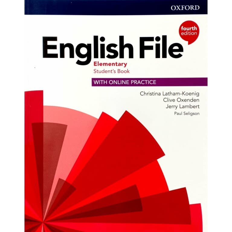Curso Oxford English File Level Elementary student book fourth edition British English book