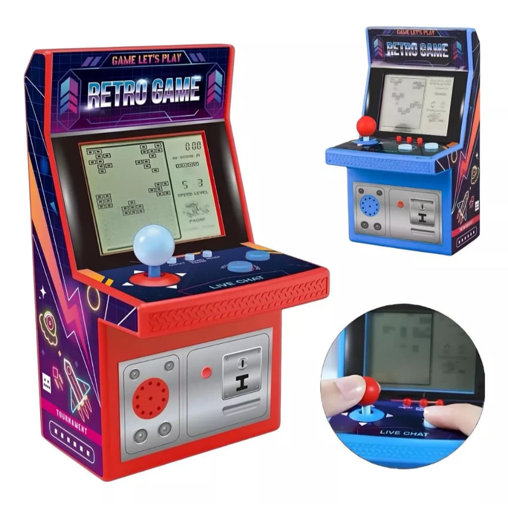 Mini Game Retro Fliperama