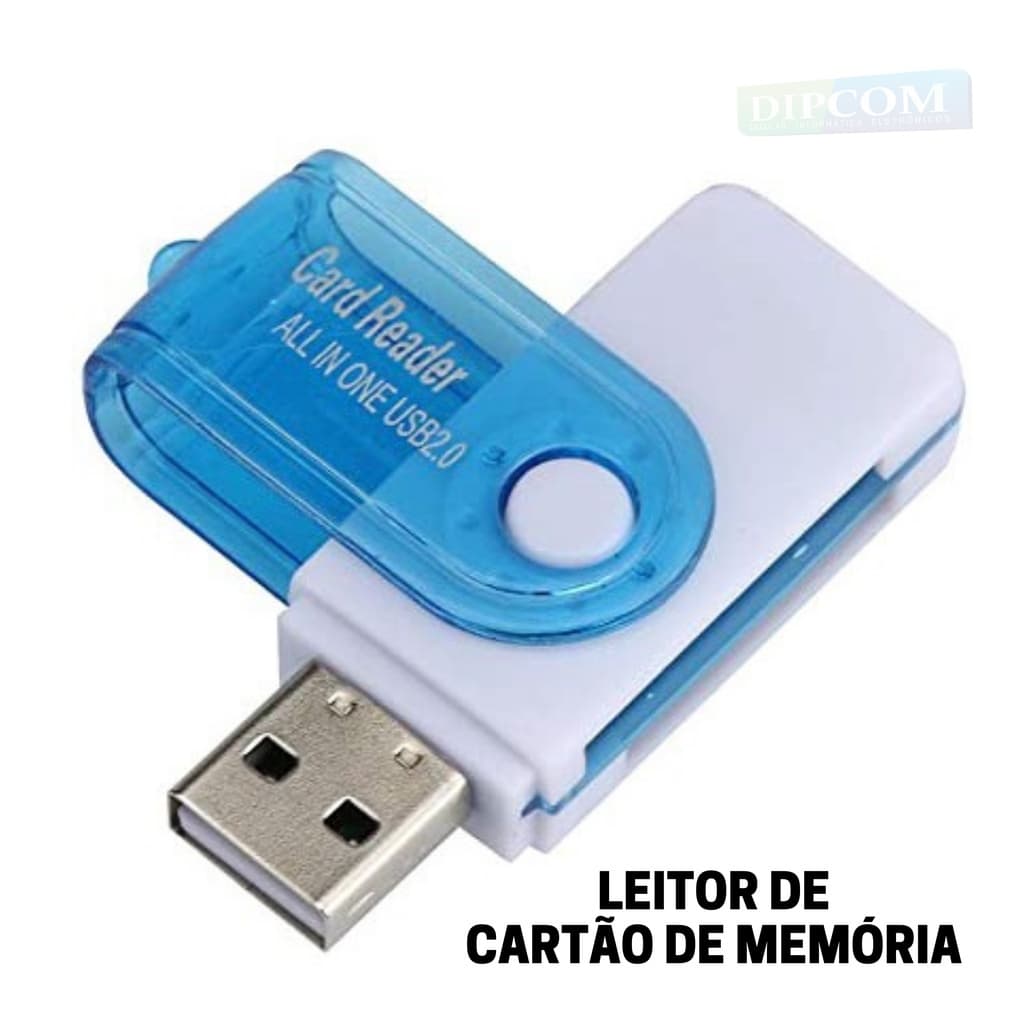 Adaptador Leitor de cartão de memória USB
