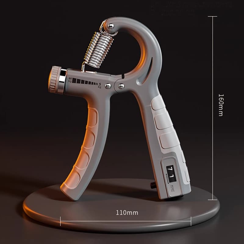 Aderência de mão Hand grip 5-60KG Exercite a força do antebraço e dos dedos