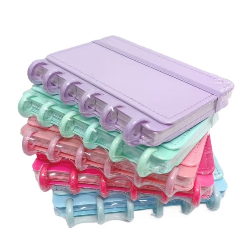 Caderno Inteligente A6 de Disco com 80 Folhas Reposicionáveis 15,5 x 10,5 cm - 7457