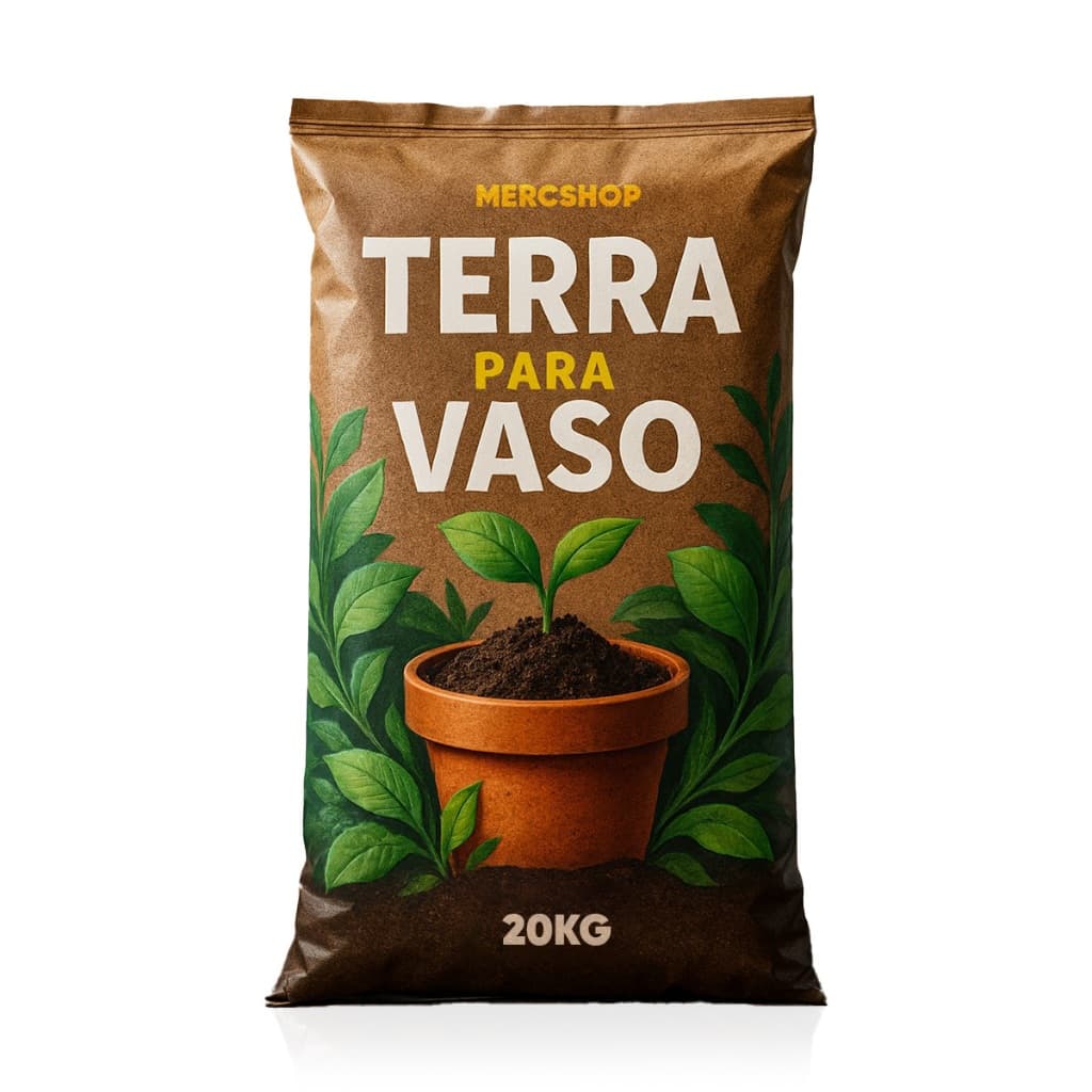 Até 20 Kg Terra Vegetal Pronta para Plantio Jardinagem Mudas Flores Horta