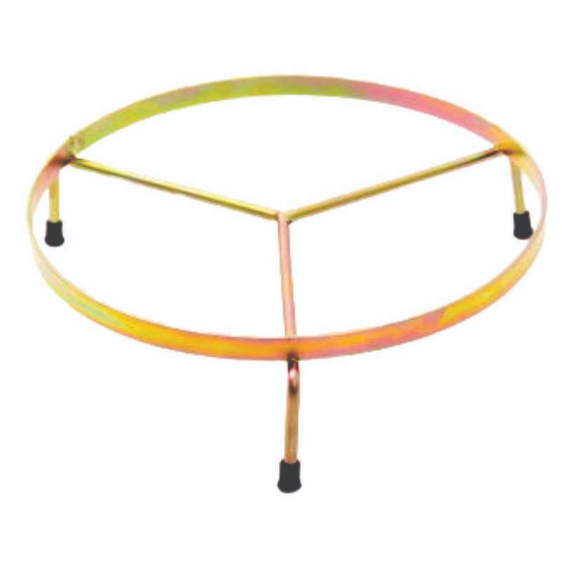 Suporte Rasteiro para Vasos Regaplan Dourado