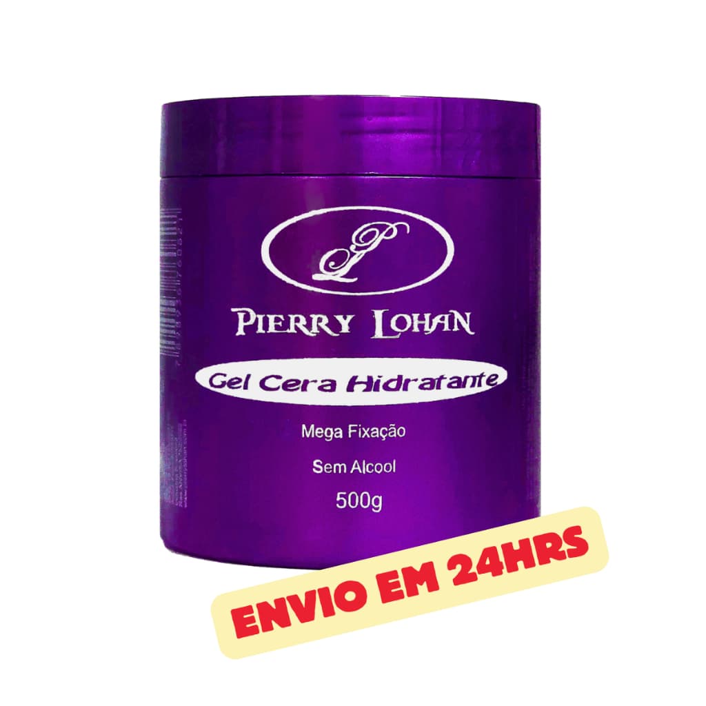 gel cera pierry lohan 500g trança baby hair
