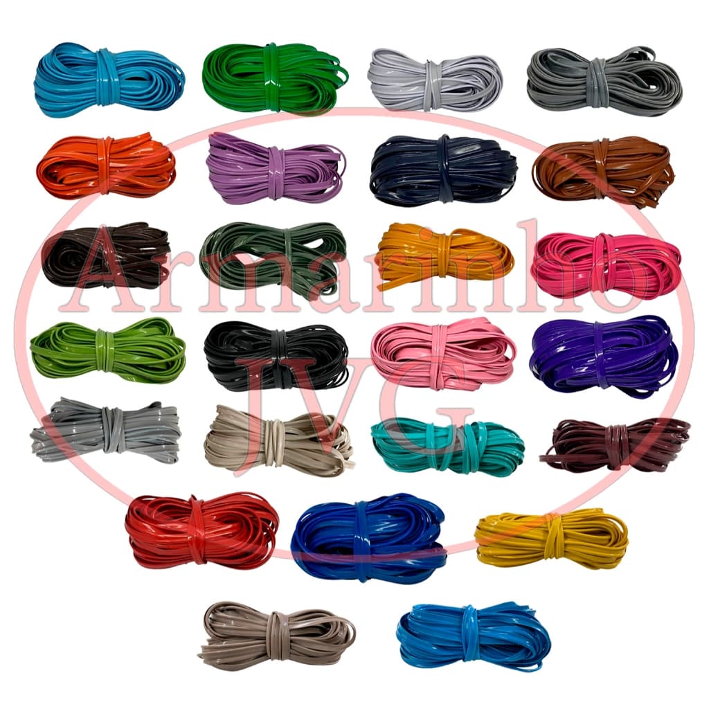 50m Vivo Costura Acabamento PVC Bolsa Mochilas Mala Plástico