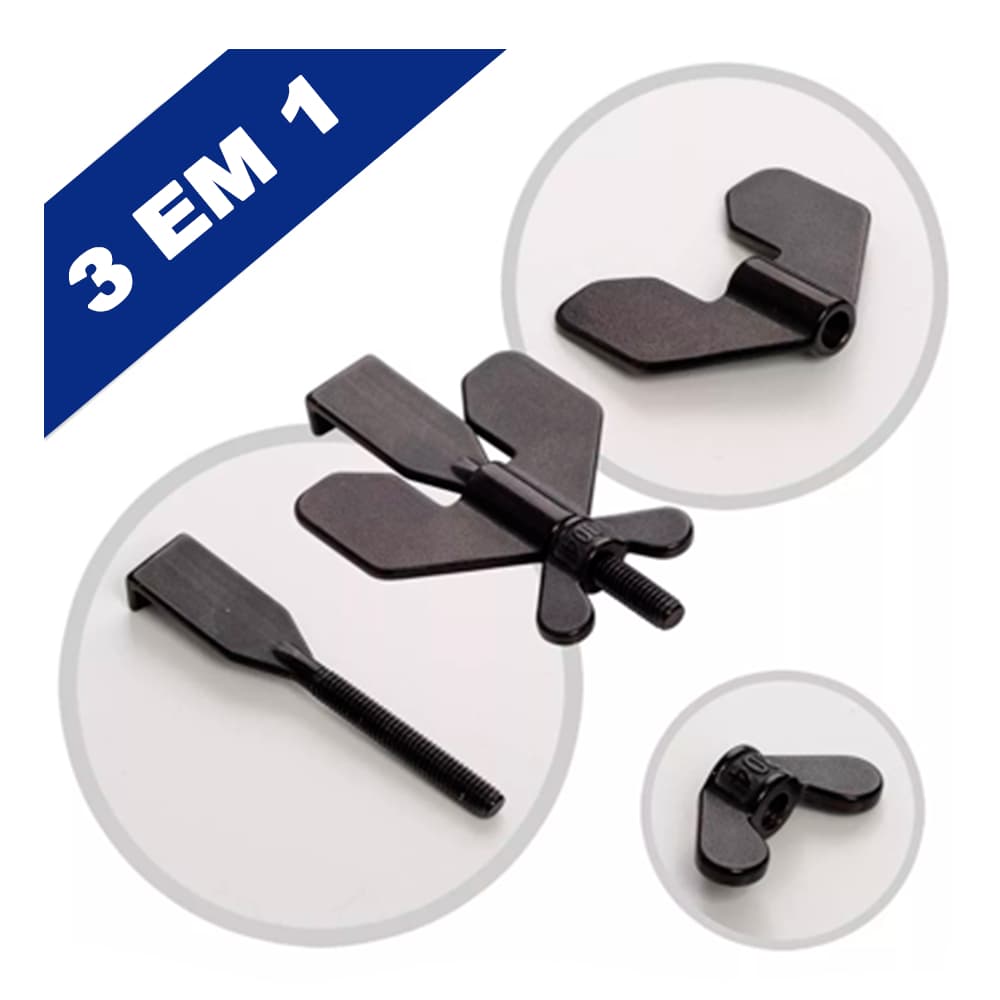 Fechadura Trava Porta Segurança Portátil Aço Hotel Tranca Anti Roubo Casa Ajustável  Viagem Manual