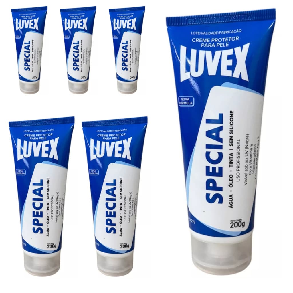 Creme Protetor G3 Special Luvex Kit 6 un. - 200g