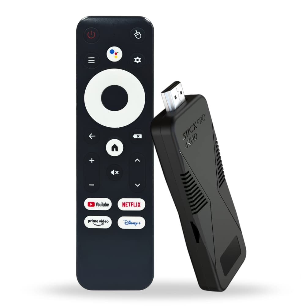 Tv Stick Pro 4k Hd Proeletronic Controle por Voz