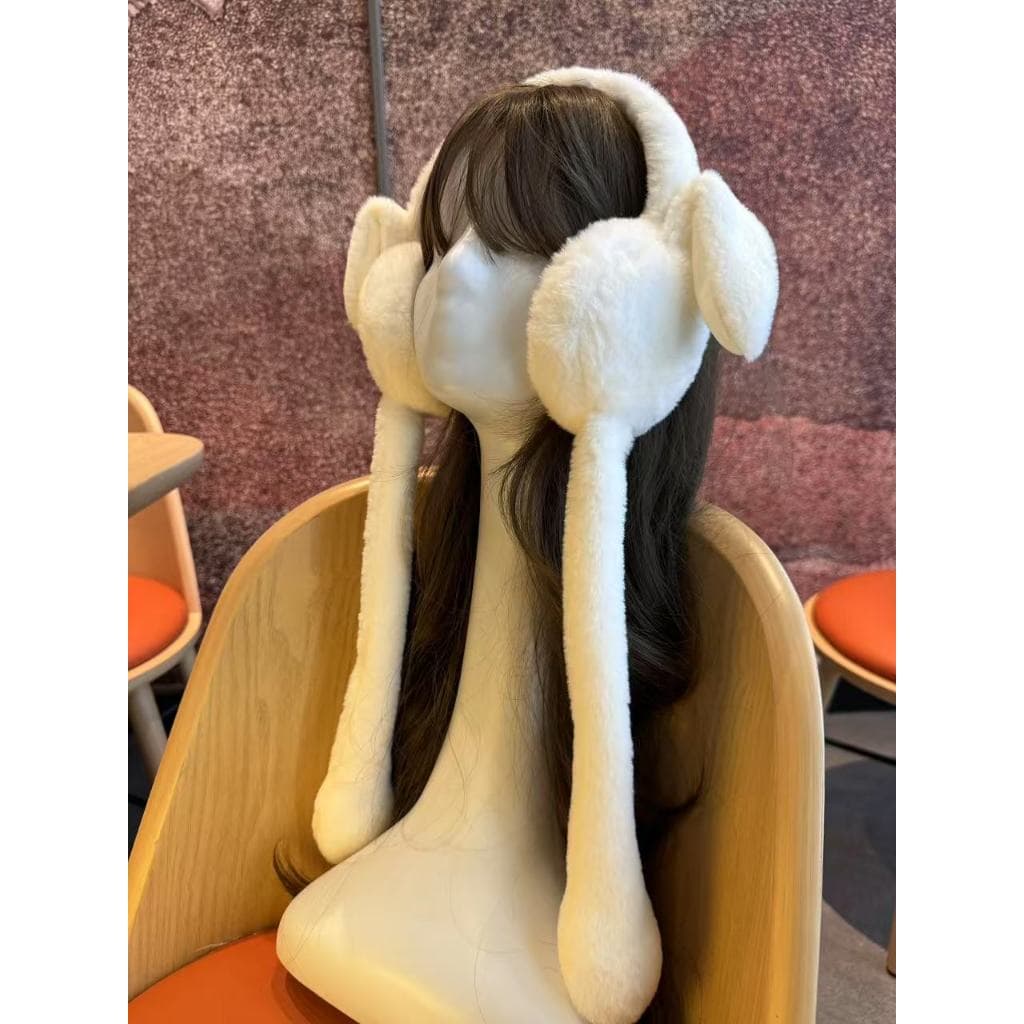 Protetor Aquecedor De Ouvido Orelha Infantis Menino Menina Quente Earmuff Frio Felpudo Pelúcia