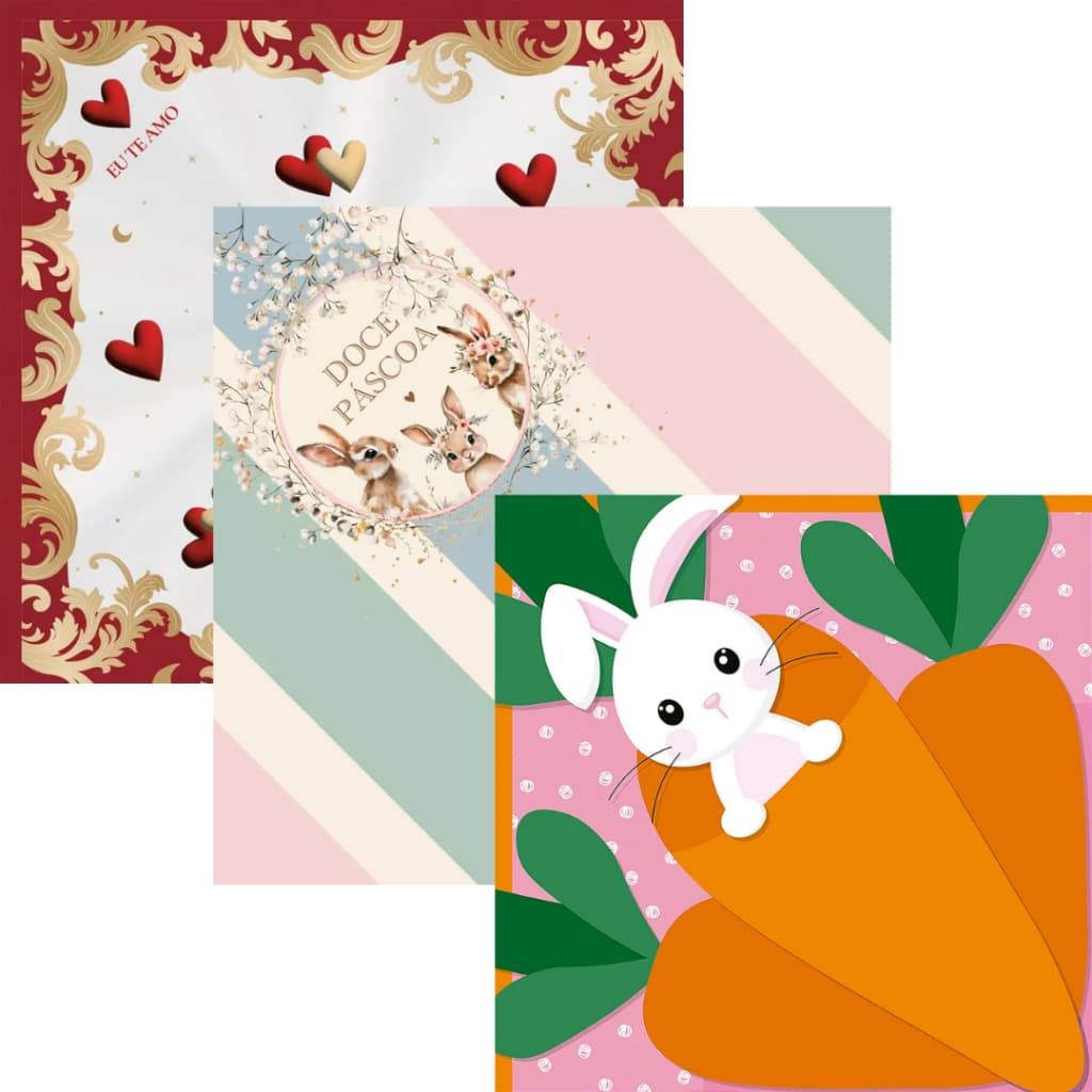 Saco Express 39x39cm Para Ovos De Páscoa 350g A 500g 5un