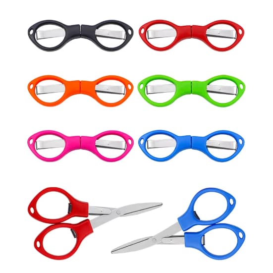Tesoura Dobrável Portátil Bolso Retrátil Reforçada