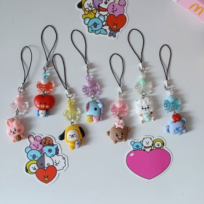 Phone Strap Charme laço BT21