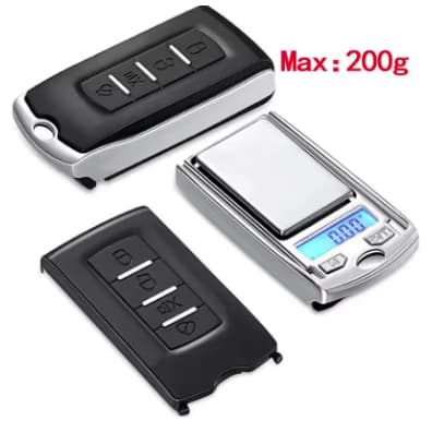 Balança Digital Chave Carro 0.01/200g Joias Sem Pilha