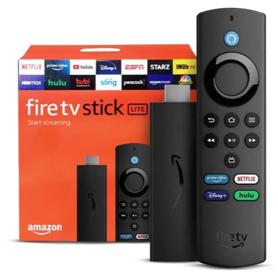 Fire Tv Stick Tv Box Lite 2 Full Hd 8gb Preto Tipo De Controle Remoto De Voz