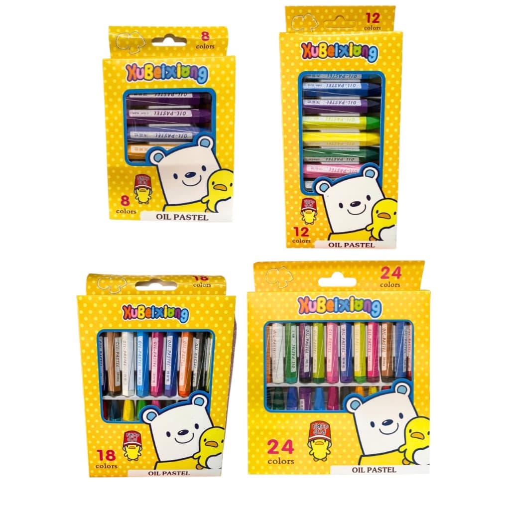 Giz Pastel Oleoso Pentel 8/12/18/24 Cores Para Desenho e trabalhos Profissionais