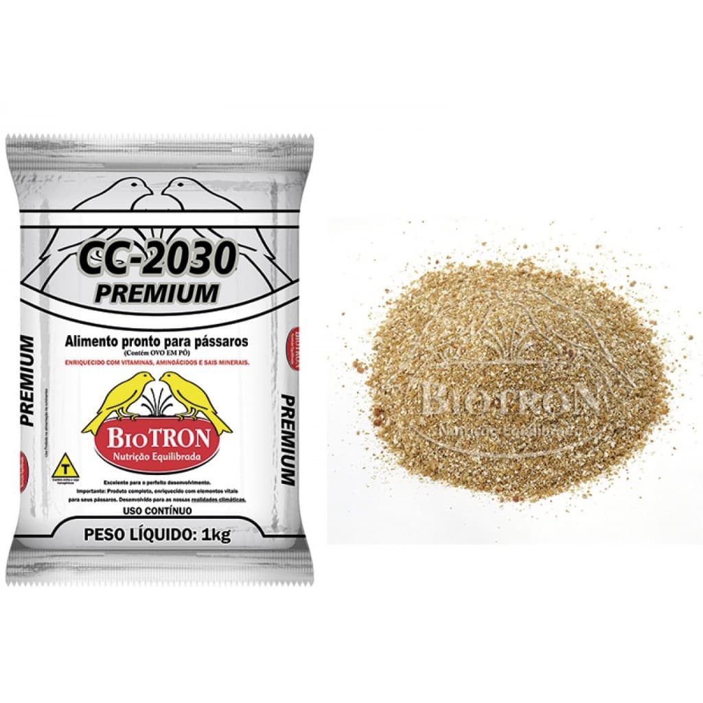 Farinhada Cc 2030 Premium 1kg Ração Para Canários