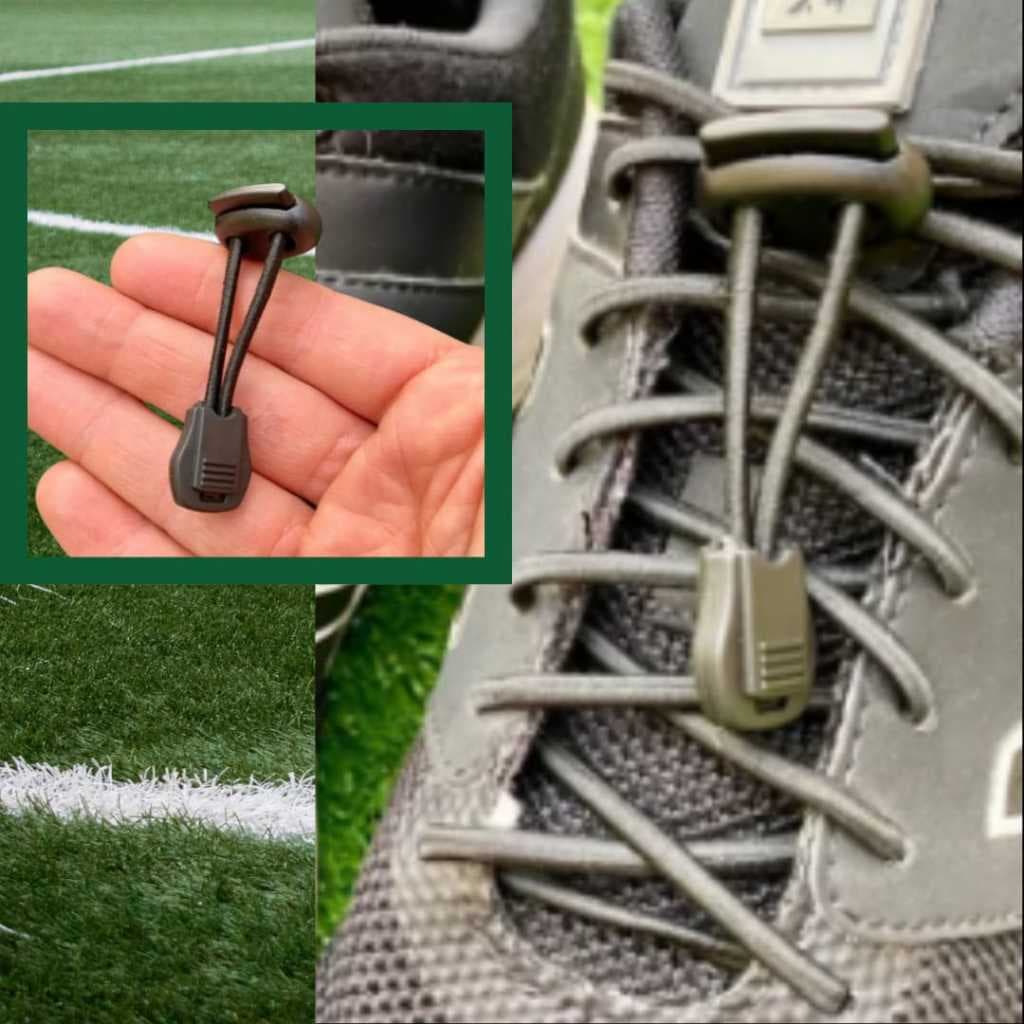 3 Pares Cadarço Elástico Tênis Com Regulador E Ponteiras