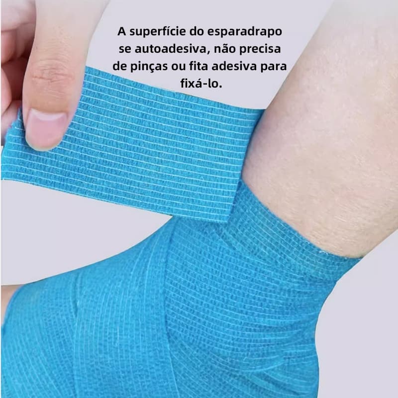 Fita Esportiva Portectiva Envoltório Atlético Auto-Adesivo Protetor De Dedos Musculares Para Basquetebol Fitness