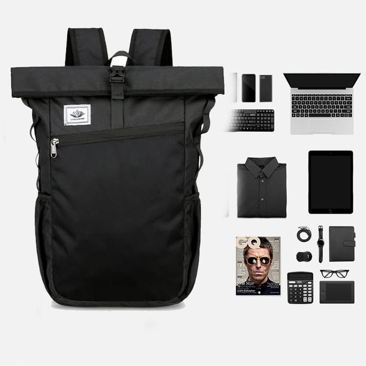 Nova Mochila Dobrável Ao ar livre portátil ultra-leve para homem e mulher com o mesmo estilo