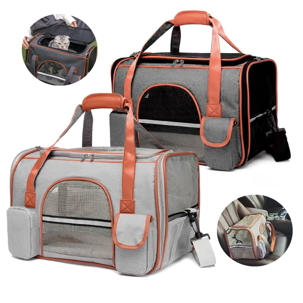Bolsa Pet Transporte Viagem Mala Avião Cães E Gatos Luxo Grande