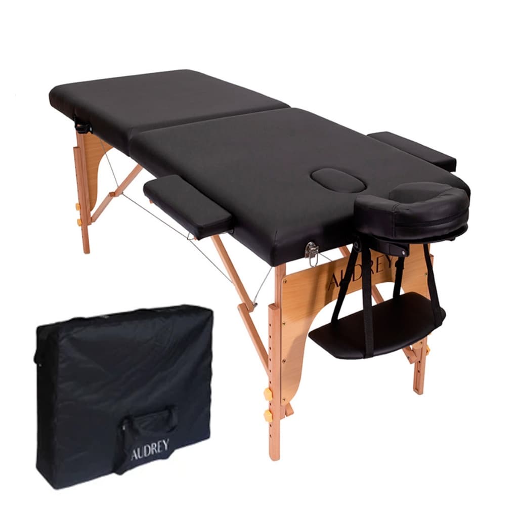 Maca Portátil Dobrável Audrey Standard Premium Alta Qualidade Massoterapia Massagem Depilação