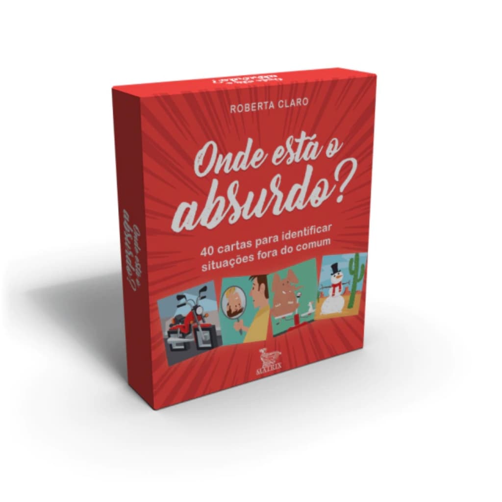 Onde está o absurdo?: 40 cartas para identificar situações fora do comum