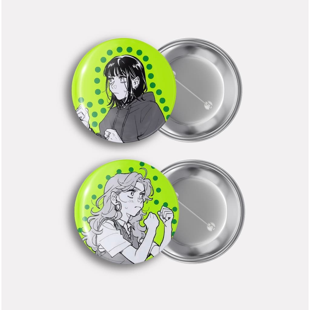 Botton Otaku O Cara Que Estou Afim Não É Um Cara Aya e Mitsuki Metadinha | Unitário ou Kit | Mescle Temas