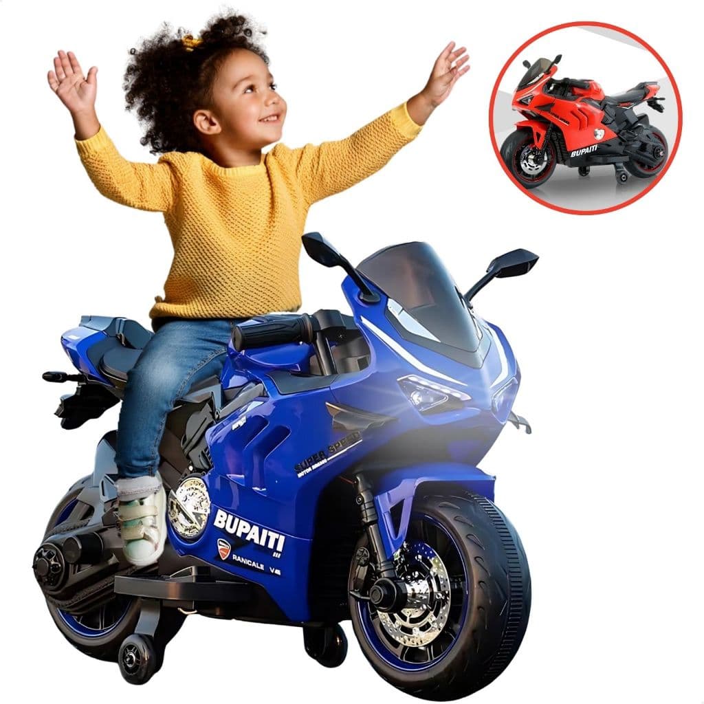 Moto Elétrica Infantil Menino Motinha Motocicleta Passeio Brinquedo