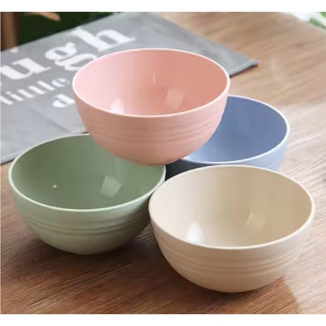 Kit Bowl Bambu Tigela Ecológica Cumbuca Sobremesa