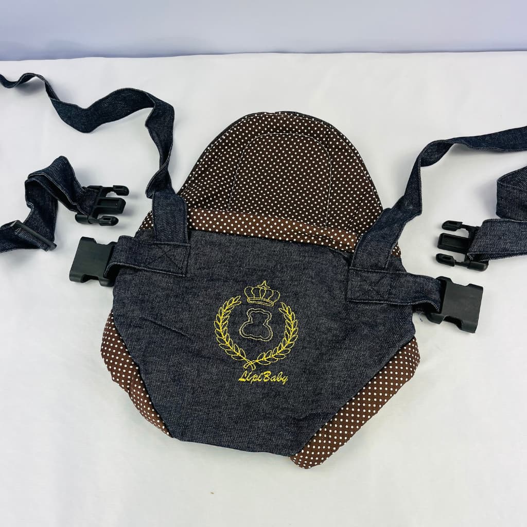 kanguru cadeirinha com fechos masculino - suporta até 15kg