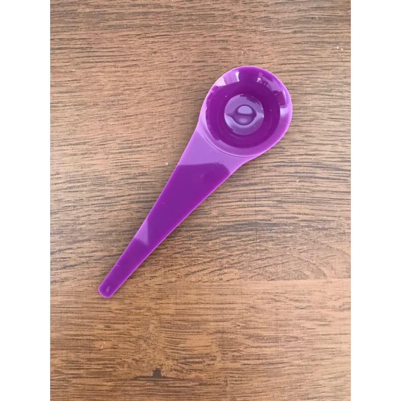 Colher de acrílico p/ pote acrílico de complementos de açaí self service 10,15, ou 20 colheres