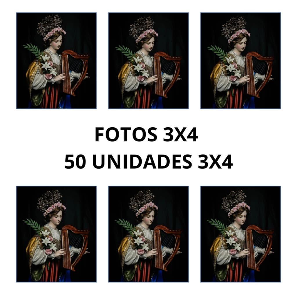 PACOTE COM 50 FOTOS 3X4 - RG, CNH, PASSAPORTE E IDENTIFICAÇÃO OFERTA ENVIO 24 HORAS