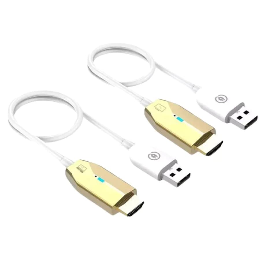 HDMI Sem Fio Transmissor Receptor De Áudio E Vídeo 30 Metros Metal Transmite