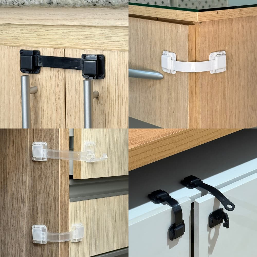 Kit 03 Und Trava Gaveta Armario Segurança Protetor Proteção Bebe