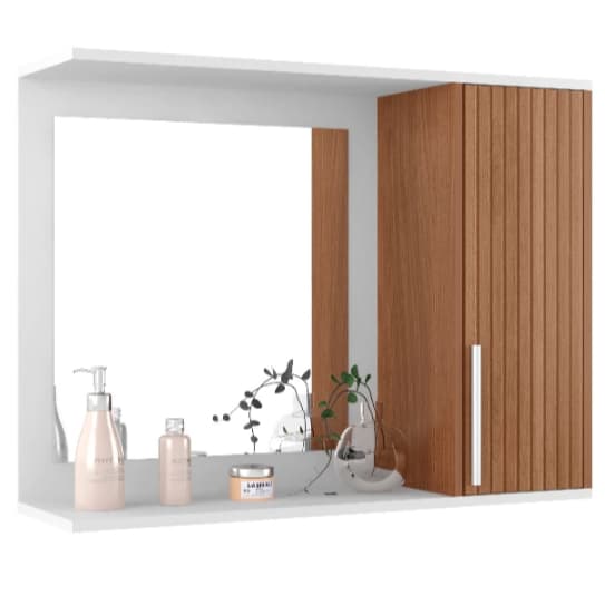 Armario Espelheira Space Com Porta - Cor