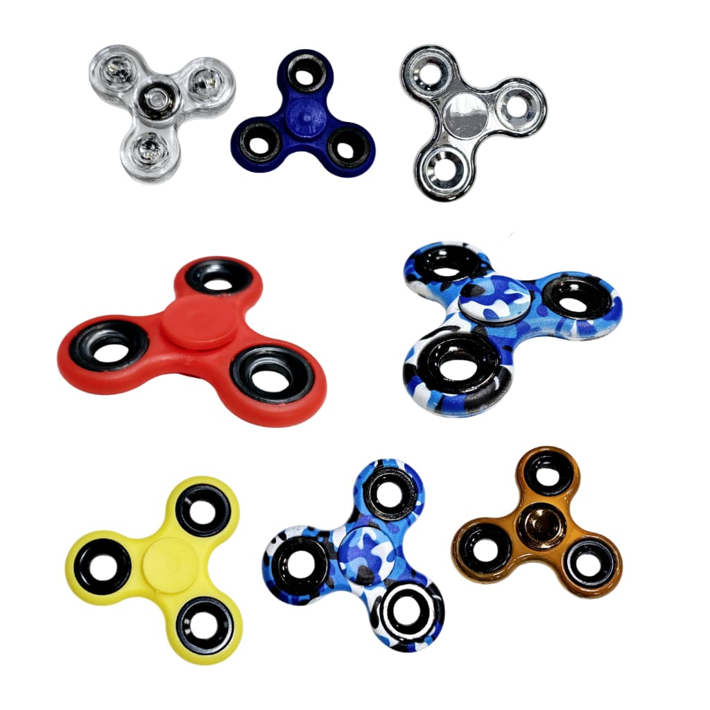 Kit 4 Spinner De Metal Fidget Hand Anti Stresse Brinde Festa