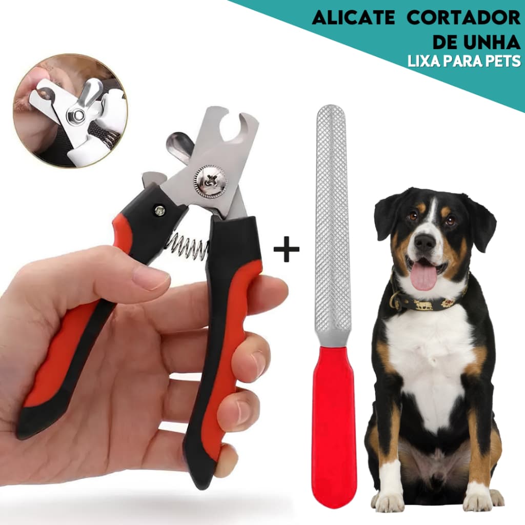 Alicate Cortador De Unha Para Cães e Gatos - Aero