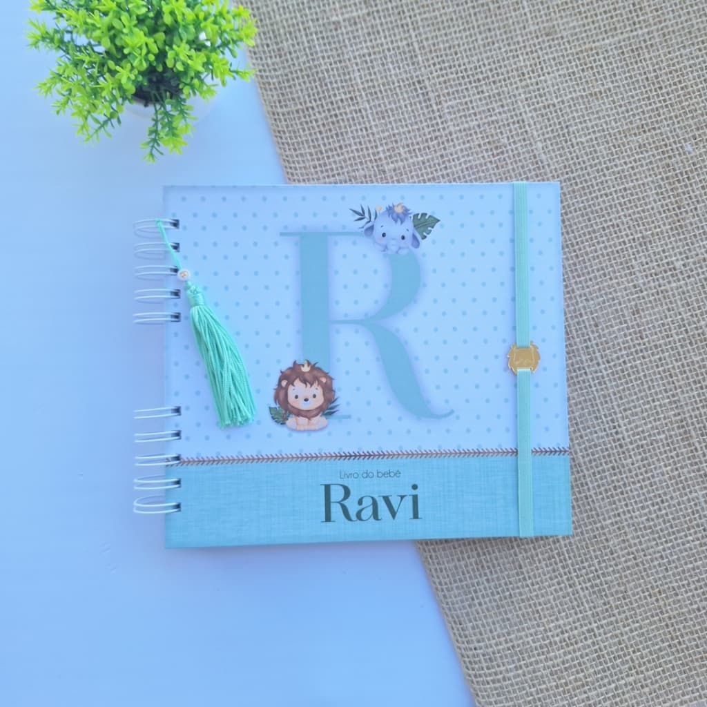 Livro do bebê Safari Alfabeto