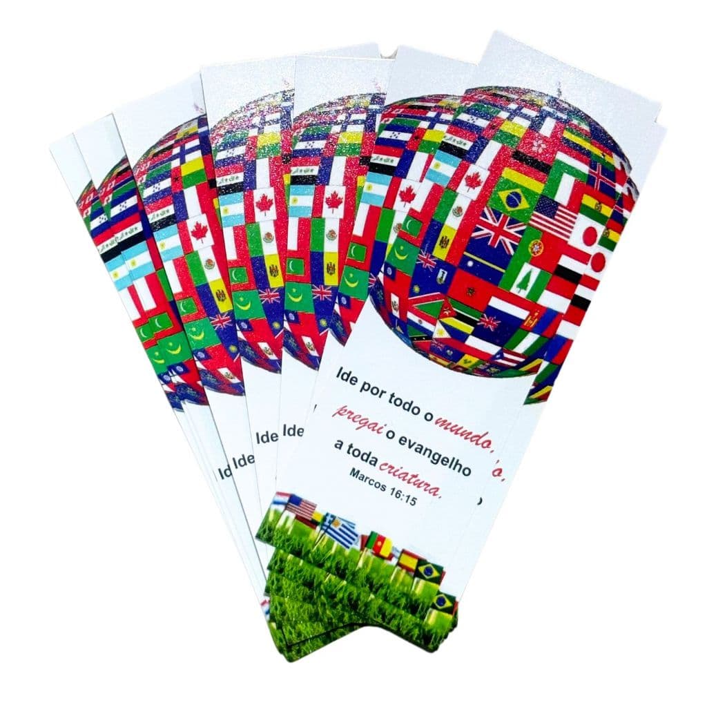 Kit Marca Pagina De Missões 50 Unidades