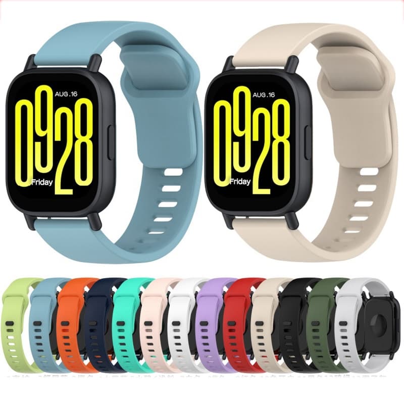 Pulseira de Silicone para Xiaomi Redmi Watch 5 Active / Redmi Watch 5 Lite Oficial