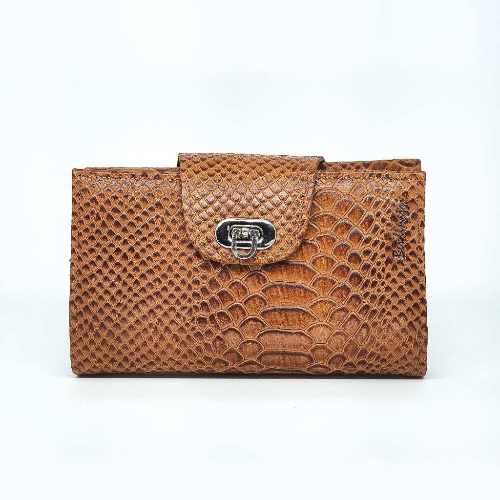 Carteira Feminina Londres em Couro Latego Premium com Espelho