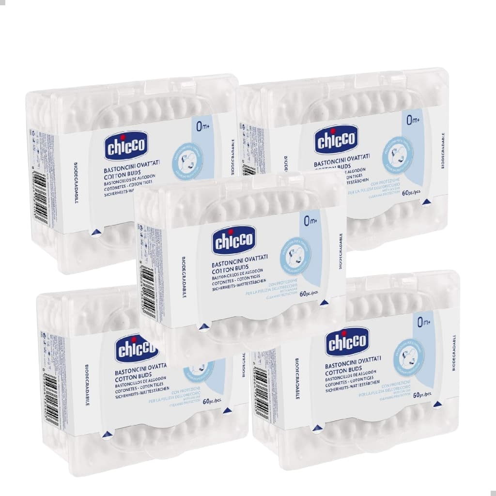 KIT 5UN  HASTES FLEXIVEIS DE SEGURANCA 60x5 CHICCO