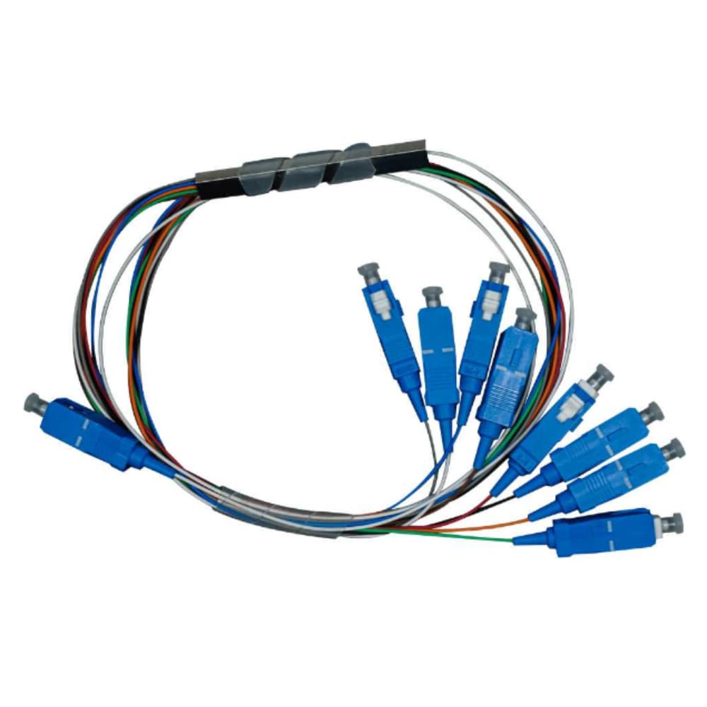 Splitter 1x8 Fibra Óptica UPC Color