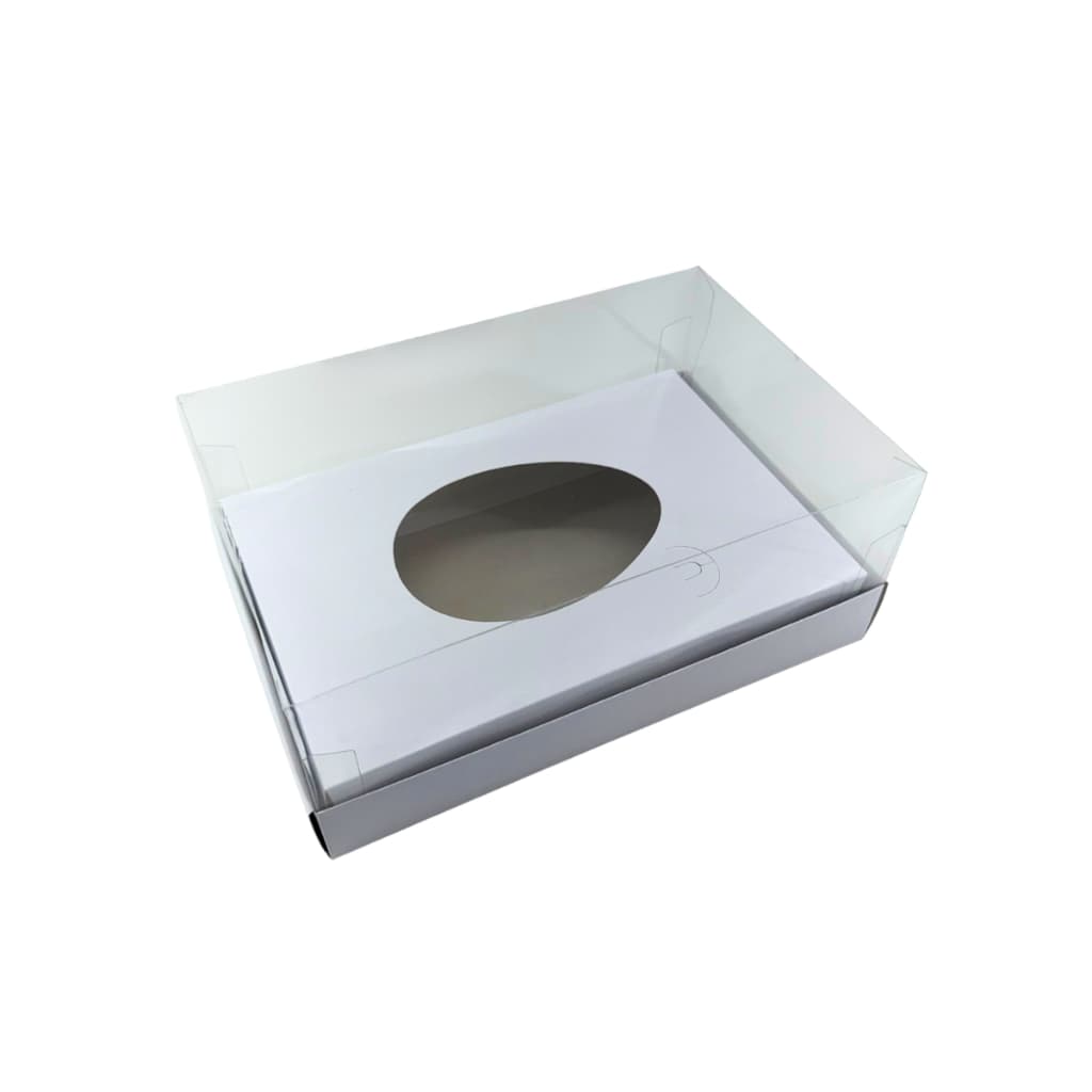 10 Caixas Com Tampa De Acetato Para Ovo De Colher - 250g