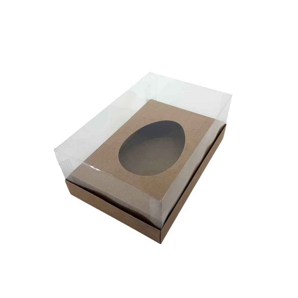 10 Caixas Com Tampa De Acetato Para Ovo De Colher - 350g