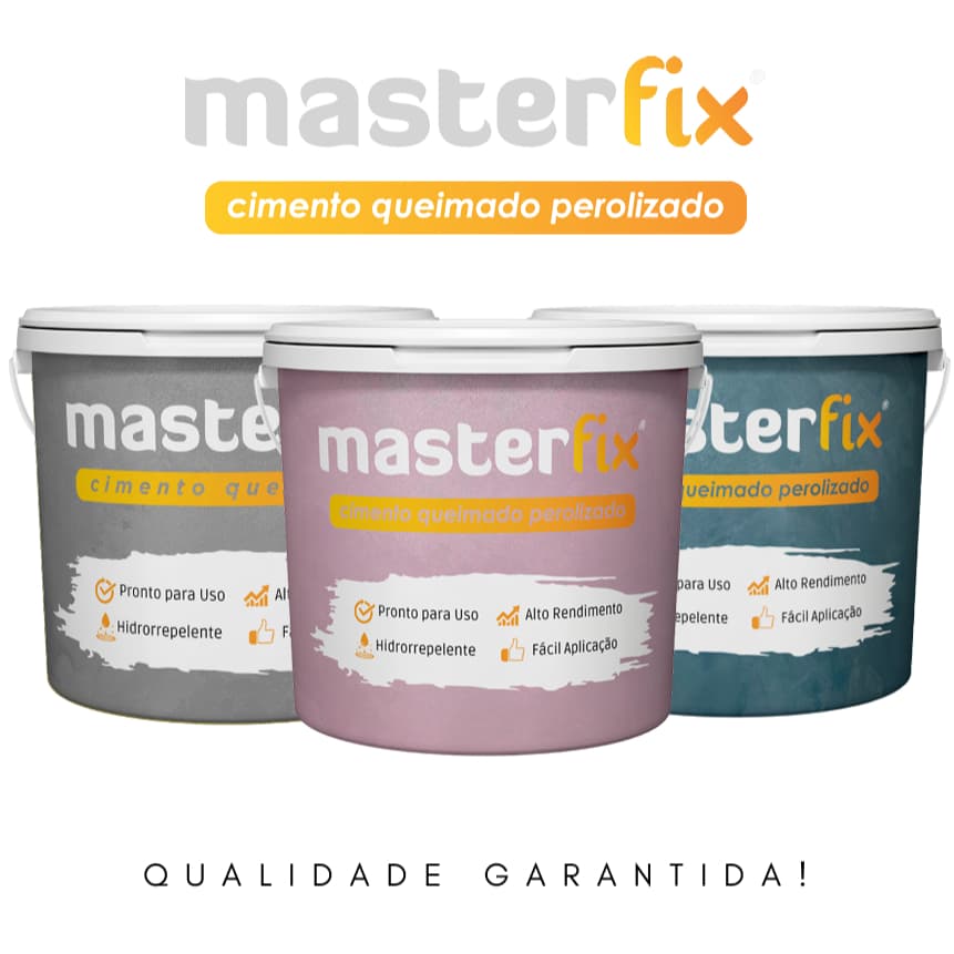 Efeito Cimento Queimado Perolizado 3kg Aveludado Premium